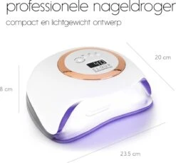 Eldur® Nageldroger - Nagellamp 168W - Gelnagels UV Lamp Nagels - Gellak Lamp -Nagelbenodigdheden 1200x1118