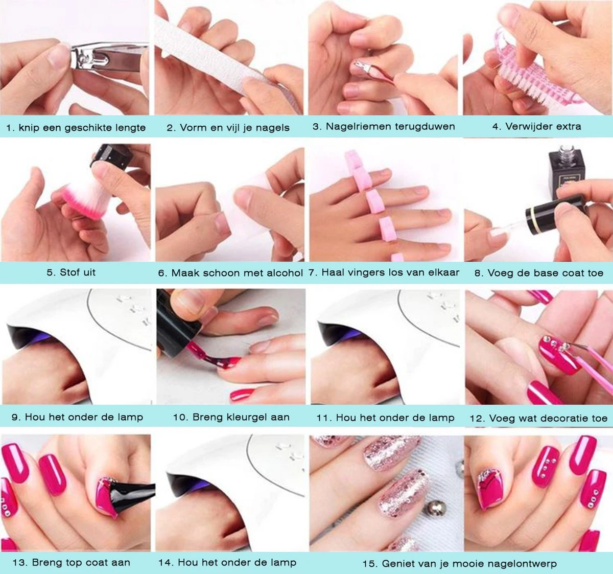 Gelnagels Set | Polygel kit | Nepnagels | Gellak set | Nail Art Pakket | 15Ml Kleuren Builder Gel | Crystal Gel | UV Gel | Manicure Set | Gel Nagellak Nagel Decoratie | 6W UV Lamp | Starterspakket | Nail Care | Nagelstad Gelnagels Set | Polygel Kit | Nepnagels | Gellak Set | Nail Art Pakket | 15Ml Kleuren Builder Gel | Crystal Gel | UV Gel | Manicure Set | Gel Nagellak Nagel Decoratie | 6W UV Lamp | Starterspakket | Nail Care | Nagelstad -Nagelbenodigdheden 1200x1123 1