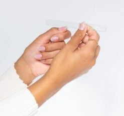 Herome Glazen Nagelvijl Glasvijl Reisformaat - Glass Nail File Travelsize - Voorkomt Splijten En Haakjes -Nagelbenodigdheden 1200x1125 4