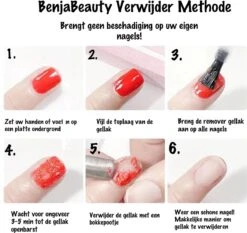 BenjaBeauty Gellak Remover - Nagellak Remover - Nagellak - Pedicure - Manicure - Gel Polish -Nagelbenodigdheden 1200x1131 1