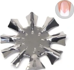French Manicure Nagel Tool - Nail Art - Sjabloon - Tip Guide - Clean Cut 1 Stuks
