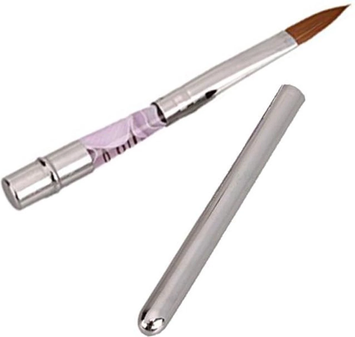 Kwalitatieve Acryl Penseel - Nageldecoratie Pen - #8 Pink Diamond Merkloos Kwalitatieve Acryl Penseel - Nageldecoratie Pen - #8 Pink Diamond -Nagelbenodigdheden