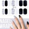 By Emily - Nagel Wrap - Classic Chique | 14 Stickers Per Vel | Nail Wrap | Nail Art | Trendy | Design | Nagellakvrij | Eenvoudig | Nagel Art | Nagel Wrap | Nagel Stickers | Folie | Zelfklevend | Sjablonen -Nagelbenodigdheden 1200x1138 6