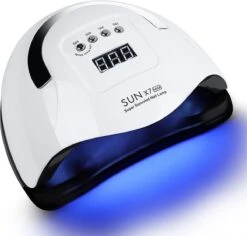 Victoria Nails Pro - 180W/57 LEDs - 2 In 1 UV/LED Lamp -SUN X7 MAX-Manicure/Pedicure Handen En Voeten - Gellak - Gelnagels - Acrylnagels - Top Coat - Matte Top Coat - Led Nagellamp - Uv Nagellamp - Nagels - Nagellak Droger - Tafellamp - Nageldroger -Nagelbenodigdheden 1200x1145 4
