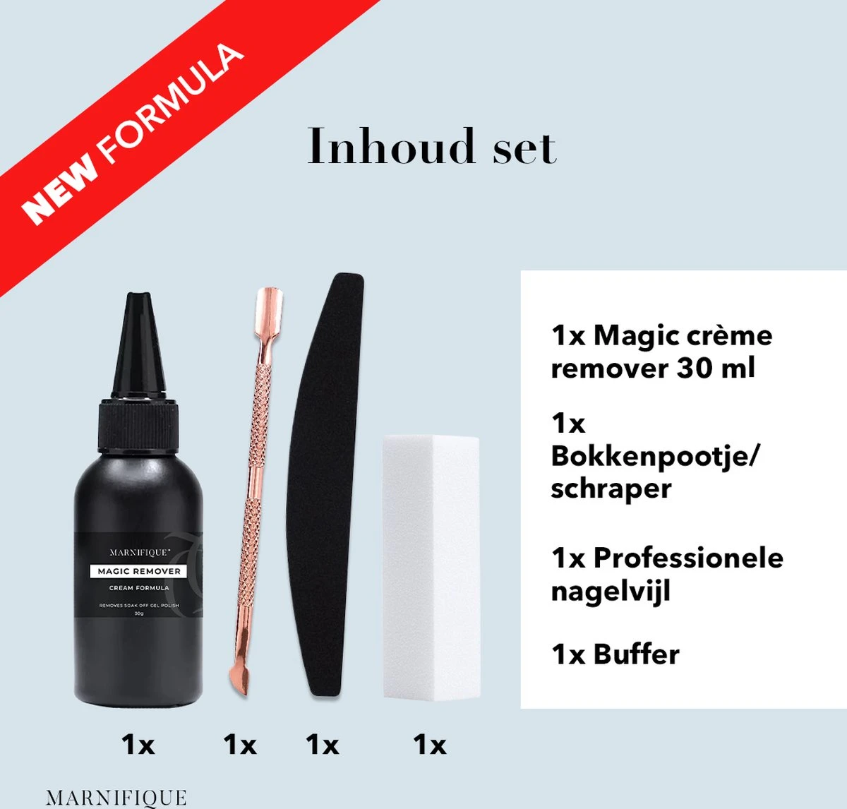 Marnifique® - NEW FORMULA - Gellak Cream Remover set 30 ml - Gel polish remover - Gellak remover - Gel polish - Gellak verwijderen - Gellak verwijderaar - Nagellak remover - BIAB remover - Vijl - Aceton Marnifique® - NEW FORMULA - Gellak Cream Remover Set 30 Ml - Gel Polish Remover - Gellak Remover - Gel Polish - Gellak Verwijderen - Gellak Verwijderaar - Nagellak Remover - BIAB Remover - Vijl - Aceton -Nagelbenodigdheden