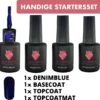 #DENIMBLUESERIE - Influence Gellac - Blauwe Gellak - Gellak Blauw UV - UV Gellak - Gel Nagellak - Basecoat - Topcoat - Topcoatmat - No Wipe - Startersset - Kado Vrouw - Valentijns Cadeau - Kado Voor Haar - 4 X 10 Ml 2 #DENIMBLUESERIE - Influence Gellac - Blauwe Gellak - Gellak Blauw UV - UV Gellak - Gel Nagellak - Basecoat - Topcoat - Topcoatmat - No Wipe - Startersset - Kado Vrouw - Valentijns Cadeau - Kado Voor Haar - 4 X 10 Ml -Nagelbenodigdheden 1200x1155 3