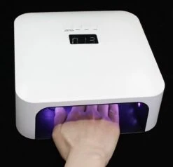 2022 Premium 2 In 1 UV/LED Lamp - 60W/33 LEDs - Wit Kleur - Luxe Kwaliteit -Nagelstudio - Professioneel Gebruik - Gelnagels - Nageldroger - Top Coat Nageldroger - Acrylnagels - 2022 Hot Item - Origineel - Tafel Nageldroger - Nagellamp -Nagelbenodigdheden 1200x1156