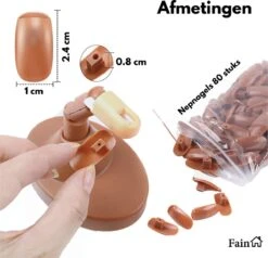 Oefenhand Voor Nagels – Nail Trainer Vinger – All-in-1 Set – Incl. 80 Kunstnagels – Nail Art – Nagel Set – Nail Trainer Hand -Nagelbenodigdheden 1200x1156 6