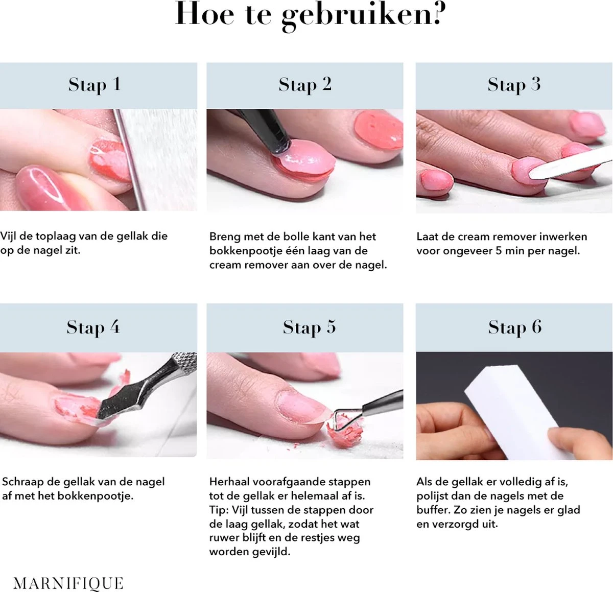 Marnifique® - NEW FORMULA - Gellak Cream Remover set 30 ml - Gel polish remover - Gellak remover - Gel polish - Gellak verwijderen - Gellak verwijderaar - Nagellak remover - BIAB remover - Vijl - Aceton Marnifique® - NEW FORMULA - Gellak Cream Remover Set 30 Ml - Gel Polish Remover - Gellak Remover - Gel Polish - Gellak Verwijderen - Gellak Verwijderaar - Nagellak Remover - BIAB Remover - Vijl - Aceton -Nagelbenodigdheden