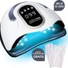 UV Lamp Gelnagels - 280 Watt - Gellak Lamp - Nagellamp - Nageldroger 2 UV Lamp Gelnagels - 280 Watt - Gellak Lamp - Nagellamp - Nageldroger -Nagelbenodigdheden 1200x1164
