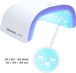 Méanail - Gellak – Led Lamp 48w - Gellak Starterspakket - Gel Nagellak - Basic Nude 8 Méanail - Gellak – Led Lamp 48w - Gellak Starterspakket - Gel Nagellak - Basic Nude -Nagelbenodigdheden 1200x1166