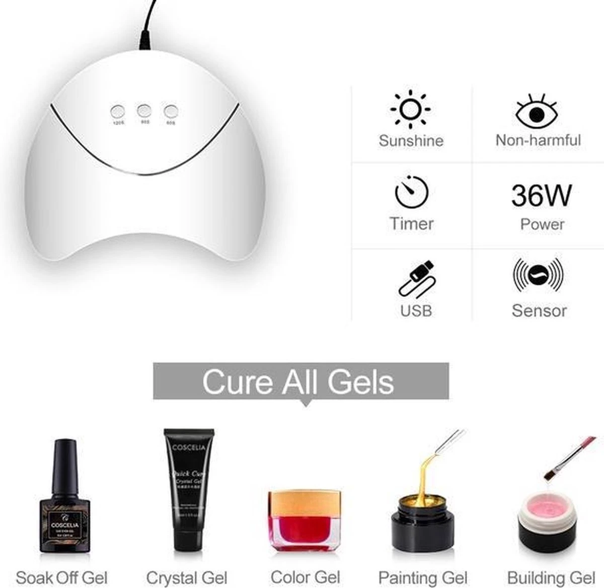 Royala Gellak D4 Starterspakket + Inclusief UV Lamp + Met 10 Verschillende Gellak Kleuren - Gellak Lamp – Gellac Set - Alle Benodigdheden in Eén - Uitgebreid 62-Delig pakket Royala Gellak D4 Starterspakket + Inclusief UV Lamp + Met 10 Verschillende Gellak Kleuren - Gellak Lamp – Gellac Set - Alle Benodigdheden In Eén - Uitgebreid 62-Delig Pakket -Nagelbenodigdheden 1200x1167 3