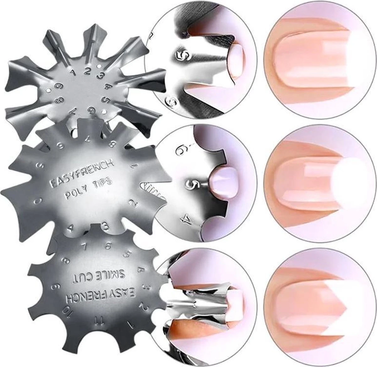 French Manicure Nagel tool - Nail Art - Sjabloon - Tip guide - Clean cut 1 stuks French Manicure Nagel Tool - Nail Art - Sjabloon - Tip Guide - Clean Cut 1 Stuks -Nagelbenodigdheden 1200x1167 4