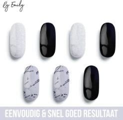 By Emily - Nagel Wrap - Classic Chique | 14 Stickers Per Vel | Nail Wrap | Nail Art | Trendy | Design | Nagellakvrij | Eenvoudig | Nagel Art | Nagel Wrap | Nagel Stickers | Folie | Zelfklevend | Sjablonen 5 By Emily - Nagel Wrap - Classic Chique | 14 Stickers Per Vel | Nail Wrap | Nail Art | Trendy | Design | Nagellakvrij | Eenvoudig | Nagel Art | Nagel Wrap | Nagel Stickers | Folie | Zelfklevend | Sjablonen -Nagelbenodigdheden 1200x1173 3