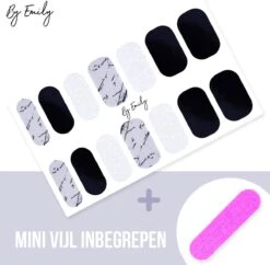 By Emily - Nagel Wrap - Classic Chique | 14 Stickers Per Vel | Nail Wrap | Nail Art | Trendy | Design | Nagellakvrij | Eenvoudig | Nagel Art | Nagel Wrap | Nagel Stickers | Folie | Zelfklevend | Sjablonen 8 By Emily - Nagel Wrap - Classic Chique | 14 Stickers Per Vel | Nail Wrap | Nail Art | Trendy | Design | Nagellakvrij | Eenvoudig | Nagel Art | Nagel Wrap | Nagel Stickers | Folie | Zelfklevend | Sjablonen -Nagelbenodigdheden 1200x1177 9