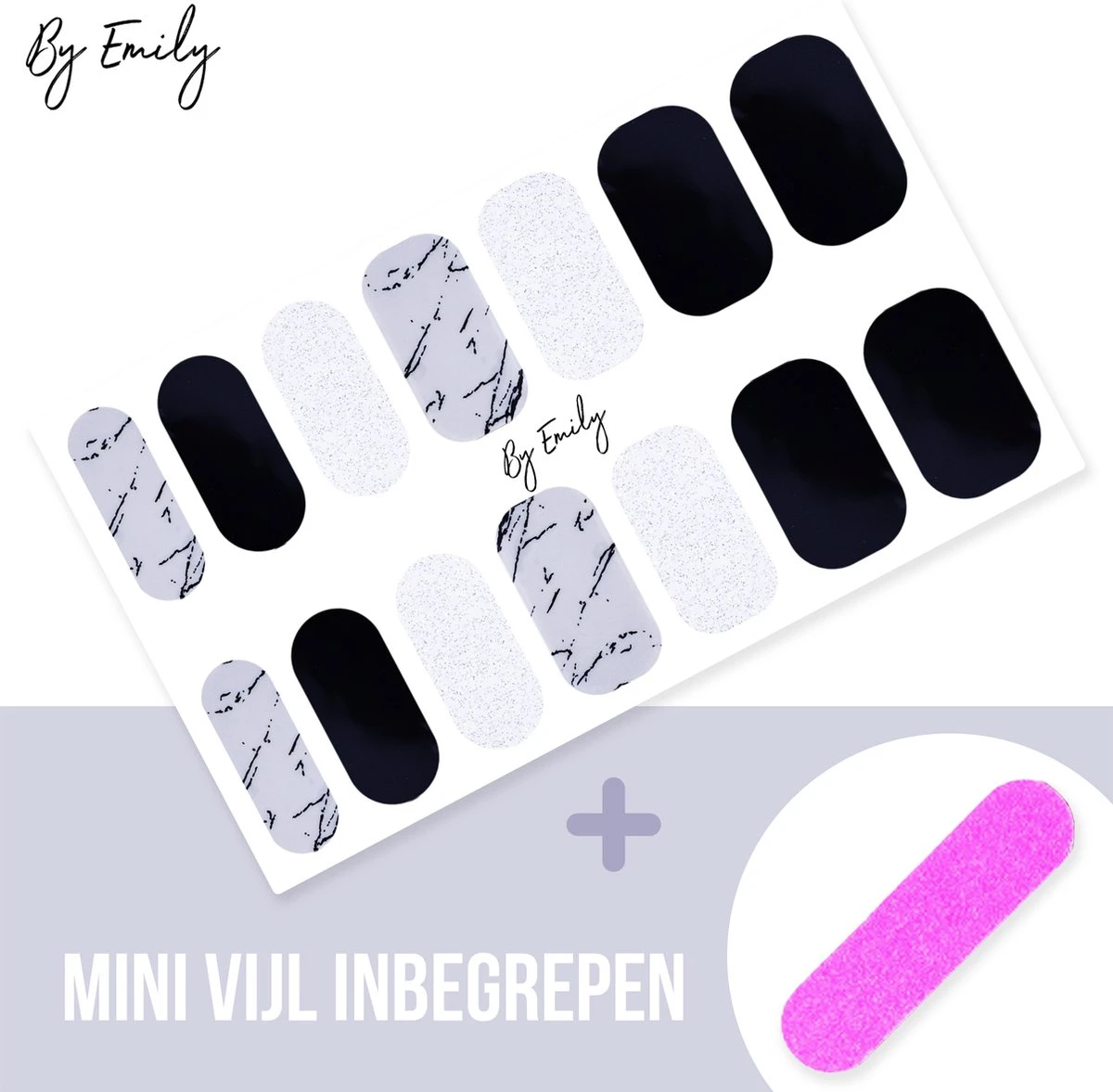By Emily - Nagel wrap - Classic Chique | 14 stickers per vel | Nail wrap | Nail art | Trendy | Design | Nagellakvrij | Eenvoudig | Nagel art | Nagel wrap | Nagel stickers | Folie | Zelfklevend | Sjablonen By Emily - Nagel Wrap - Classic Chique | 14 Stickers Per Vel | Nail Wrap | Nail Art | Trendy | Design | Nagellakvrij | Eenvoudig | Nagel Art | Nagel Wrap | Nagel Stickers | Folie | Zelfklevend | Sjablonen -Nagelbenodigdheden 1200x1177 9