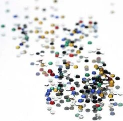 Nail Art Voordeel Set Rhinestones Zilver + Diverse Kleuren - 1200 Stuks - Strass Nagel Steentjes / Nagel Diamantjes / Nail Art -Nagelbenodigdheden 1200x1179 4