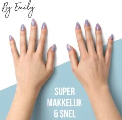 By Emily - Nagel Wrap - | Galaxy Dream | 16 Stickers | Nail Wrap | Nail Art | Trendy | Design | Nagellakvrij | Eenvoudig | Nagel Wrap | Nagel Stickers | Folie | Zelfklevend | Sjablonen -Nagelbenodigdheden 1200x1180 11