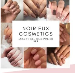 NOIRIEUX® Premium Gellak - Nude Set 6 NOIRIEUX® Premium Gellak - Nude Set -Nagelbenodigdheden 1200x1180