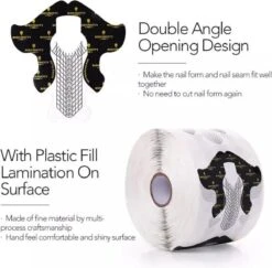 Born Pretty - Nagelsjablonen - 500 Stuks - Nagel Sjablonen - Nagel Stickers - Nail Forms - Nagel Sjablonen Verlenging - Nagelvormen - Nagel Sjablonen Stiletto - Nail Sjablonen - Nail Sjablonen Form - Nail Sjablonen Vorm - Nagelverlenging -Nagelbenodigdheden 1200x1181 11