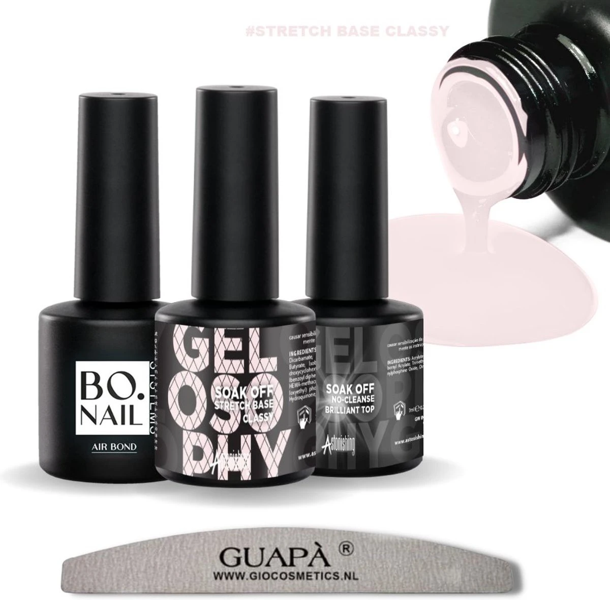 GUAPÀ® BIAB Builder Gel In A Bottle | BIAB Nagellak | Gelnagels Starterspakket | Nagellak | Gellak Pink | Builder Gel | Primer | Top Gel | 7 ml Classy GUAPÀ® BIAB Builder Gel In A Bottle | BIAB Nagellak | Gelnagels Starterspakket | Nagellak | Gellak Pink | Builder Gel | Primer | Top Gel | 7 Ml Classy -Nagelbenodigdheden 1200x1182 4