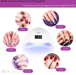 Bella Pure 48W Nageldroger - Vinger- En Teennagels - Bewegingssensor En Timer - 24 LED's -Nagelbenodigdheden 1200x1183 2