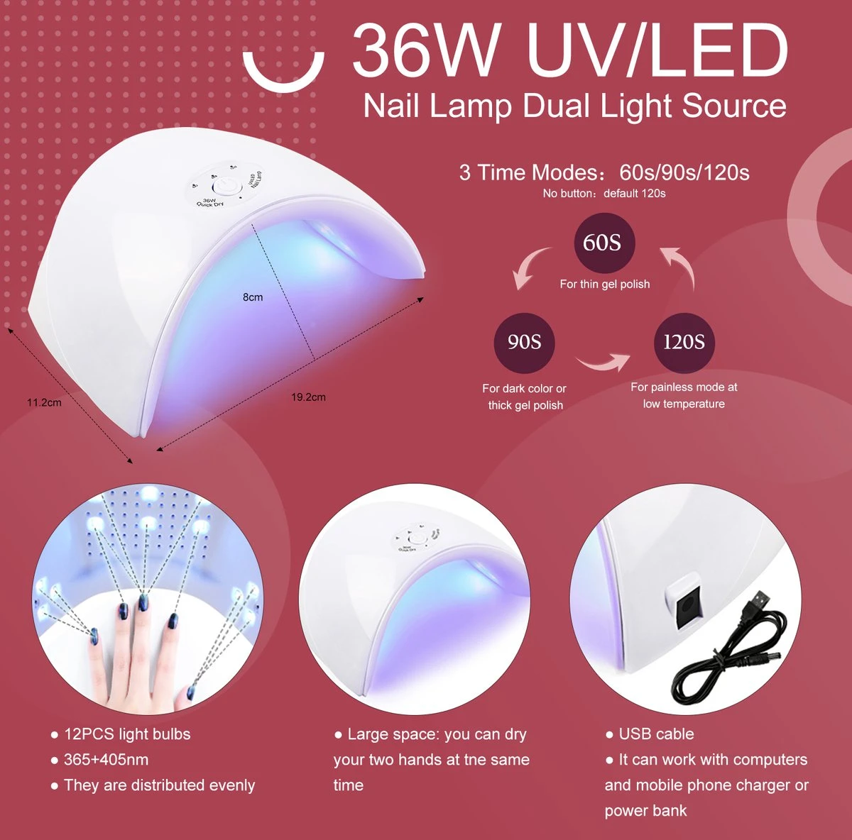 Gellak starterspakket - 40 kleuren - Basecoat - Topcoat - Gellak - Gellakset - Nagelset - Gelnagels - Nagellak - Gelnagel kit - UV lamp 36W - LED - Manicure set - 40 kleuren gel polish - Nail art - Nagellamp - Nageldroger Gellak Starterspakket - 40 Kleuren - Basecoat - Topcoat - Gellak - Gellakset - Nagelset - Gelnagels - Nagellak - Gelnagel Kit - UV Lamp 36W - LED - Manicure Set - 40 Kleuren Gel Polish - Nail Art - Nagellamp - Nageldroger -Nagelbenodigdheden 1200x1184 4