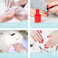 Murley’s Pro Dual Nagellamp Gellak Nageldroger - UV LED Nagel Lamp - 54 Watt - 36 LED’s 4 Murley’s Pro Dual Nagellamp Gellak Nageldroger - UV LED Nagel Lamp - 54 Watt - 36 LED’s -Nagelbenodigdheden 1200x1186 3