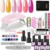 Royala F - Gellak Starterspakket + Inclusief Portable UV LED Lamp + Met 6 Verschillende Gellak Kleuren - Gellak Lamp – Topcoat - Basecoat - Alle Benodigdheden In Eén -Nagelbenodigdheden 1200x1187 2