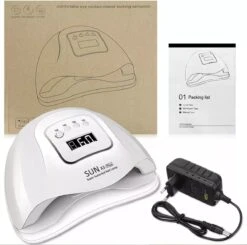 Merkloos Professionele UV Nagellamp Voor Gel Nagellak - Sun X5 Plus 80W 36 Leds - Geschikt Gellak - Gel Nagellak Droger -Nagelbenodigdheden 1200x1188 1