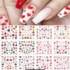 Nagelstickers - Nail Art Stickers 12 Velletjes Romantic II Nagel Decoratie Dino`s Sale -Nagelbenodigdheden 1200x1190 3