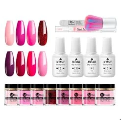 Dipping Powder Starter Kit - 8 Kleuren - Roze - Dip Poeder - Acryl Nagels - Dip Nagels - Meest Complete Starterspakket - Nagel Poeder - MTSSII - 5 Dipping Powder Starter Kit - 8 Kleuren - Roze - Dip Poeder - Acryl Nagels - Dip Nagels - Meest Complete Starterspakket - Nagel Poeder - MTSSII - -Nagelbenodigdheden 1200x1191 4