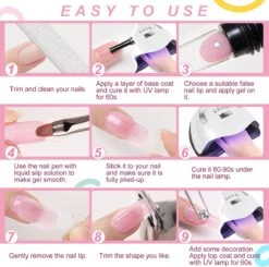 Merkloos Nagels Set - 8 Kleuren - Nagels Starter Set - Met Toplaag, Basislaag, Slipoplossing, Nagelverlengingsgel, Gel Builder - Voor DIY Voor Beginners - Beste Cadeau 13 Merkloos Nagels Set - 8 Kleuren - Nagels Starter Set - Met Toplaag, Basislaag, Slipoplossing, Nagelverlengingsgel, Gel Builder - Voor DIY Voor Beginners - Beste Cadeau -Nagelbenodigdheden 1200x1191 5