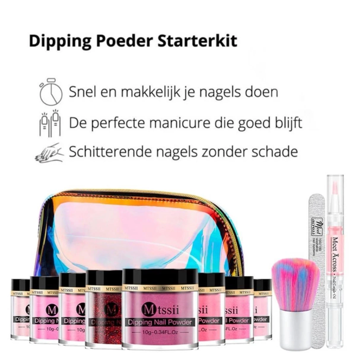 Dipping powder starter kit - 8 kleuren - roze - dip poeder - acryl nagels - dip nagels - meest complete starterspakket - nagel poeder - MTSSII - Dipping Powder Starter Kit - 8 Kleuren - Roze - Dip Poeder - Acryl Nagels - Dip Nagels - Meest Complete Starterspakket - Nagel Poeder - MTSSII - -Nagelbenodigdheden 1200x1192 5