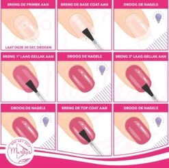 MURLEY’s Primer Base Coat Top Coat 3 In 1 Set Voor Gellak Polygel Acryl Basecoat & Topcoat - 3x 15ml - Gel Nagellak - Gelnagellak - UV / LED Lamp Gelnagels 5 MURLEY’s Primer Base Coat Top Coat 3 In 1 Set Voor Gellak Polygel Acryl Basecoat & Topcoat - 3x 15ml - Gel Nagellak - Gelnagellak - UV / LED Lamp Gelnagels -Nagelbenodigdheden 1200x1195 6