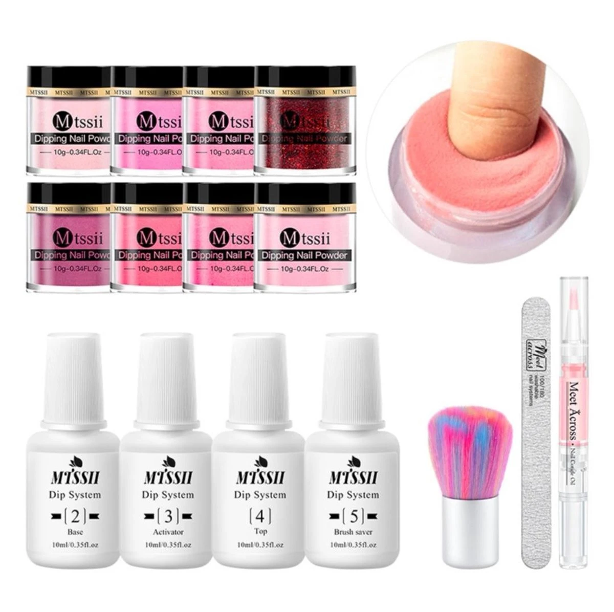 Dipping powder starter kit - 8 kleuren - roze - dip poeder - acryl nagels - dip nagels - meest complete starterspakket - nagel poeder - MTSSII - Dipping Powder Starter Kit - 8 Kleuren - Roze - Dip Poeder - Acryl Nagels - Dip Nagels - Meest Complete Starterspakket - Nagel Poeder - MTSSII - -Nagelbenodigdheden 1200x1196 2