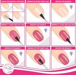 MURLEY’s Base & Top Coat Gellak Set- Acryl Basecoat & Topcoat - 2x 15ml - Gel Nagellak - Gelnagellak - UV / LED Lamp Gelnagels -Nagelbenodigdheden 1200x1196