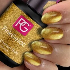Pink Gellac - Crushed Gold - Gellak - Vegan - Goud - Glanzend - 15ml 8 Pink Gellac - Crushed Gold - Gellak - Vegan - Goud - Glanzend - 15ml -Nagelbenodigdheden 1200x1200 109