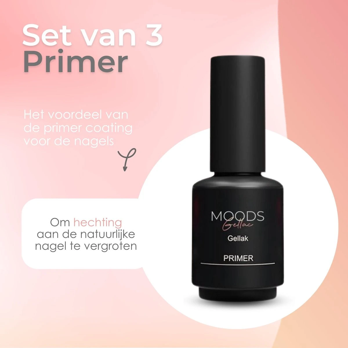 Moods Gellac - Primer - Nagellak - Gellak Starterspakket - Nagels - Gellak Set - 15 ML Moods Gellac - Primer - Nagellak - Gellak Starterspakket - Nagels - Gellak Set - 15 ML -Nagelbenodigdheden 1200x1200 129