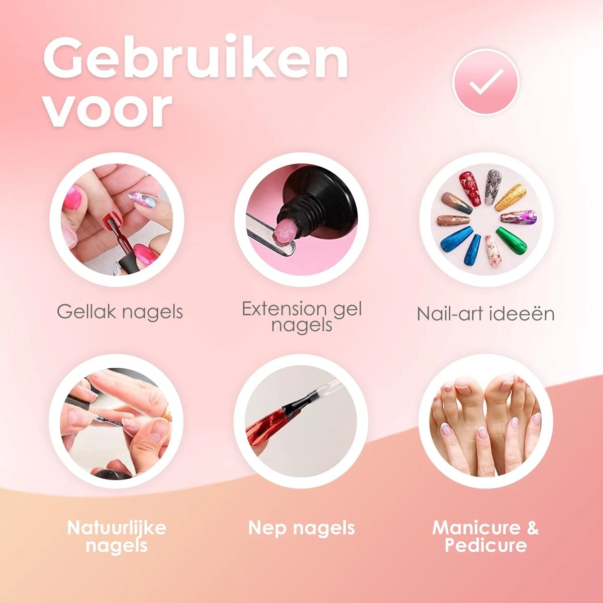 Moods Gellac - Primer - Nagellak - Gellak Starterspakket - Nagels - Gellak Set - 15 ML Moods Gellac - Primer - Nagellak - Gellak Starterspakket - Nagels - Gellak Set - 15 ML -Nagelbenodigdheden 1200x1200 132