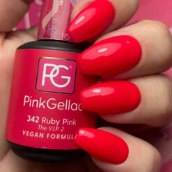Pink Gellac - Ruby Pink - Gellak - Vegan - Roze - Glanzend - 15ml 8 Pink Gellac - Ruby Pink - Gellak - Vegan - Roze - Glanzend - 15ml -Nagelbenodigdheden 1200x1200 15