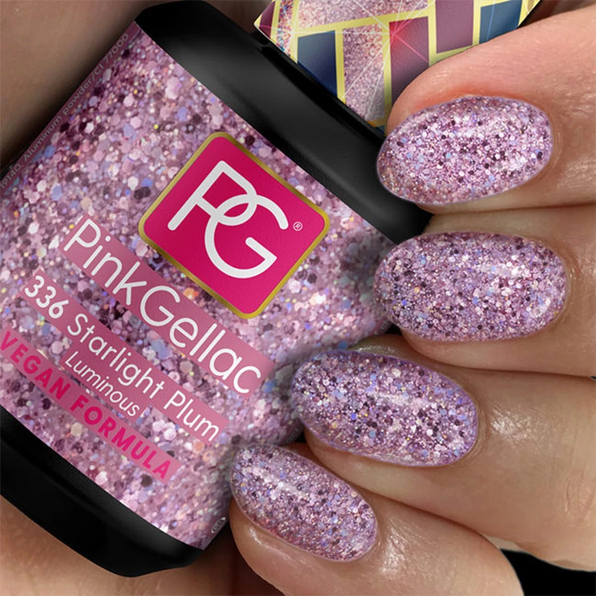 Pink Gellac - Starlight Plum - Gellak - Glitter - 15 ml Pink Gellac - Starlight Plum - Gellak - Glitter - 15 Ml -Nagelbenodigdheden 1200x1200 17