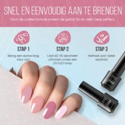 Lovae Cosmetics Gellak - 6-delige Set - Gel Nagellak - Pink Fashion - Gellac - 8ML -Nagelbenodigdheden 1200x1200 201