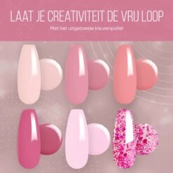 Lovae Cosmetics Gellak - 6-delige Set - Gel Nagellak - Pink Fashion - Gellac - 8ML -Nagelbenodigdheden 1200x1200 206