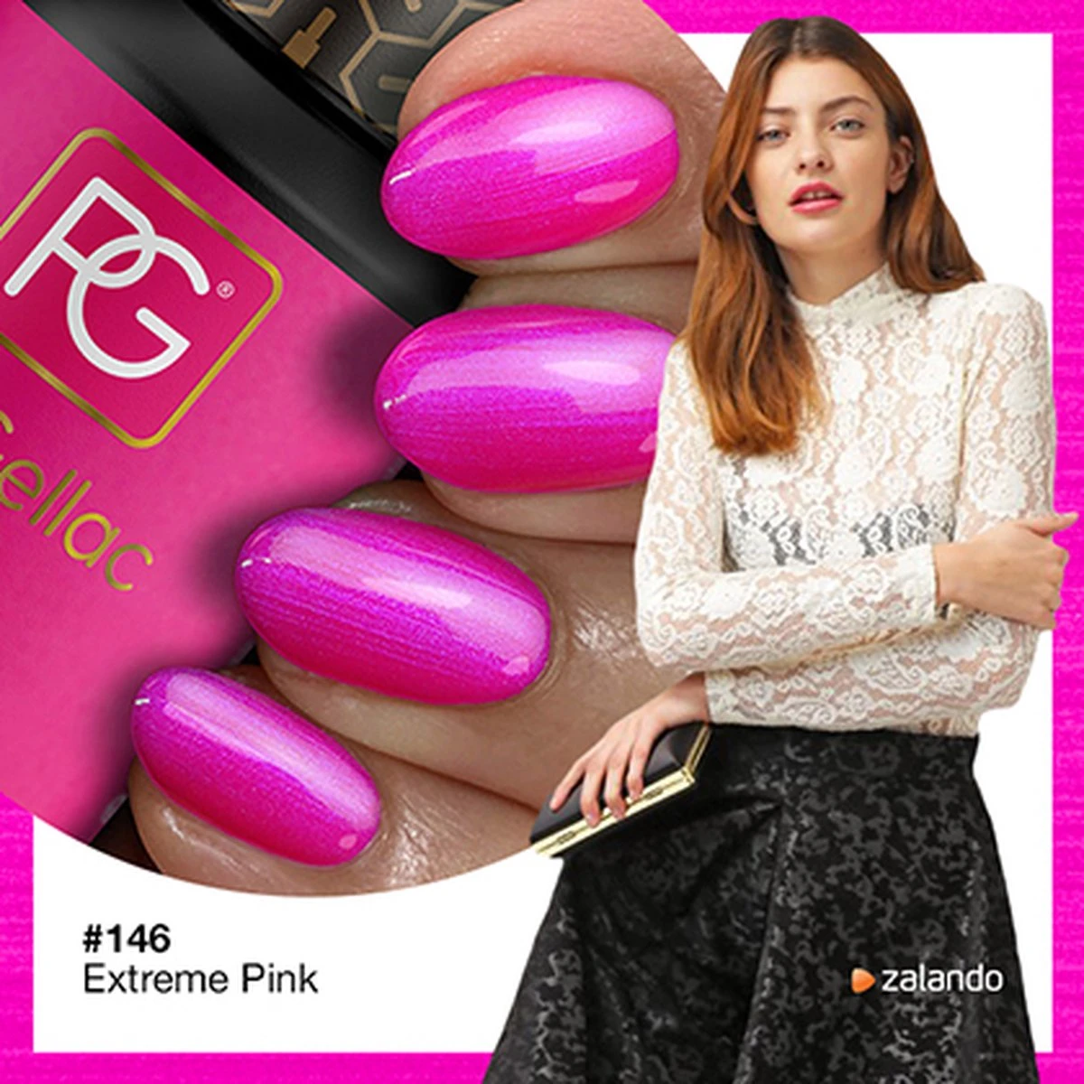 Pink Gellac - Extreme Pink - Gellak - Vegan - Roze - Glanzend - 15ml Pink Gellac - Extreme Pink - Gellak - Vegan - Roze - Glanzend - 15ml -Nagelbenodigdheden 1200x1200 23
