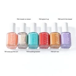 Essie Summer 2020 Limited Edition - 703 Bustling Bazaar - Blauw - Glanzende Nagellak - 13,5 Ml -Nagelbenodigdheden 1200x1200 250