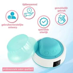 LOUVRO Stoom Nagellak Remover - Nagellak Verwijderaar En Nail Polish Verwijderaar - Stoom Nagellak Remover Machine - Nagel Steamer - Nagel Remover -Nagelbenodigdheden 1200x1200 351