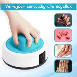 LOUVRO Stoom Nagellak Remover - Nagellak Verwijderaar En Nail Polish Verwijderaar - Stoom Nagellak Remover Machine - Nagel Steamer - Nagel Remover -Nagelbenodigdheden 1200x1200 352