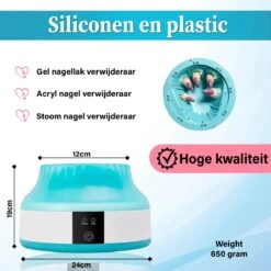 LOUVRO Stoom Nagellak Remover - Nagellak Verwijderaar En Nail Polish Verwijderaar - Stoom Nagellak Remover Machine - Nagel Steamer - Nagel Remover -Nagelbenodigdheden 1200x1200 353