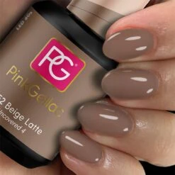 Pink Gellac - Beige Latte - Gellak - Vegan - Beige - Glanzend - 15ml 5 Pink Gellac - Beige Latte - Gellak - Vegan - Beige - Glanzend - 15ml -Nagelbenodigdheden 1200x1200 36